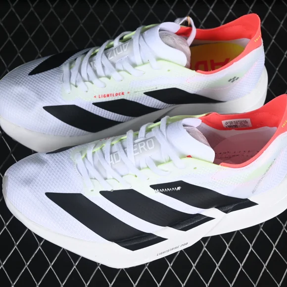 Adidas White and Black Running Shoes